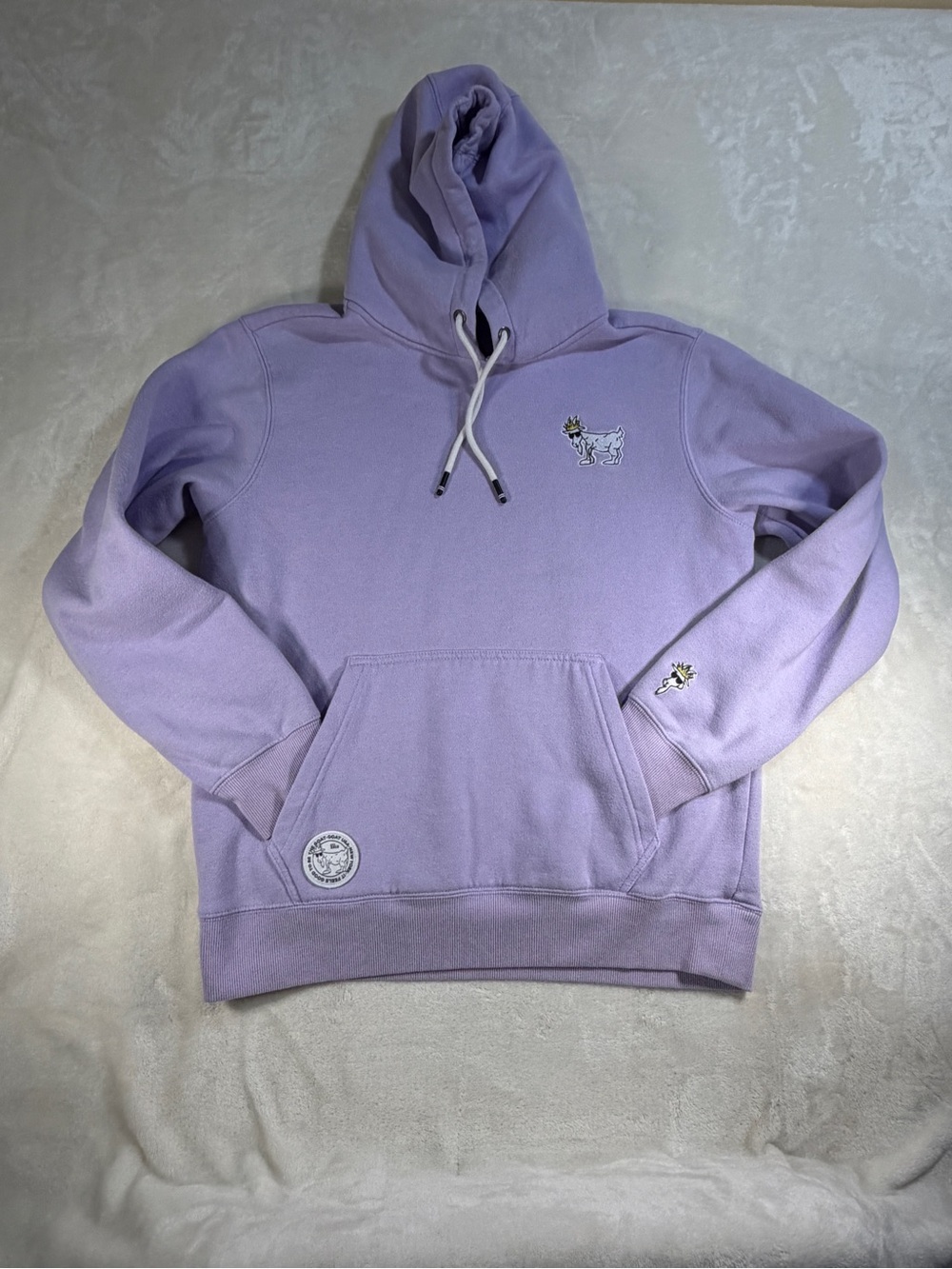 GOAT‎ USA OG Hooded Sweatshirt Lavender Purple Size Small